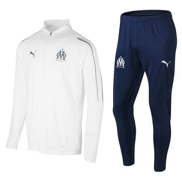 Chandal Olympique De Marsella 2018/19 Blanco Azul